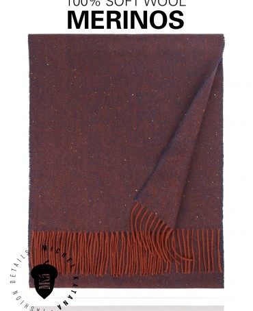 Шарф Унисекс FHs.W220_VI2354-22/P.BRUN